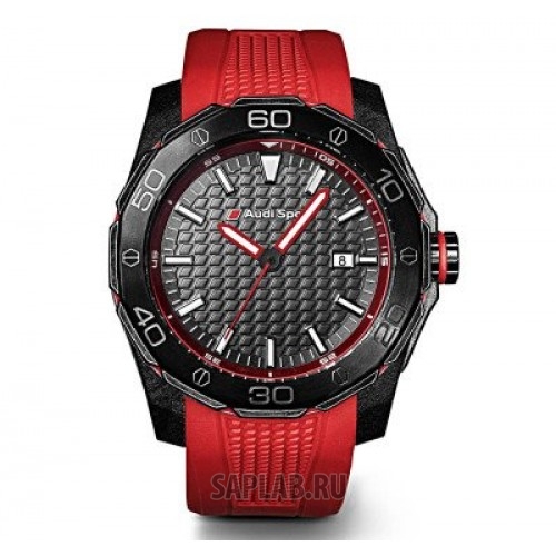 Купить Audi 3101600801 Наручные часы Audi Sport Watch, red/black, артикул 3101600801