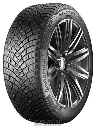Купить CONTINENTAL 0347903 Шины Continental 245/50R19 105T XL IceContact 3 TL FR SSR TA (шип.)