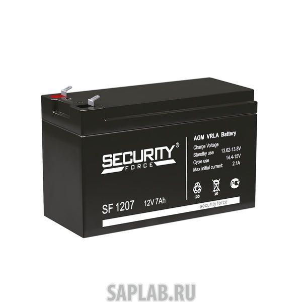 Купить DELTA 1207 Аккумулятор Security Force 1207 290