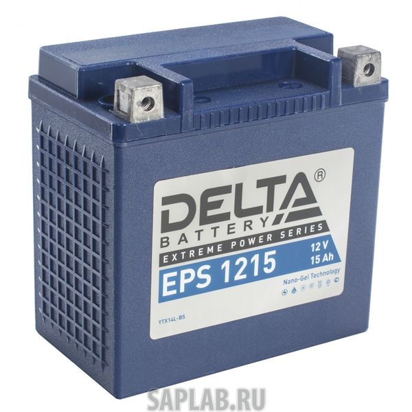 Купить DELTA EPS1215 Аккумулятор Delta EPS 1215 12В 15Ач 220CCA 149x87x144 мм Обратная (-+)