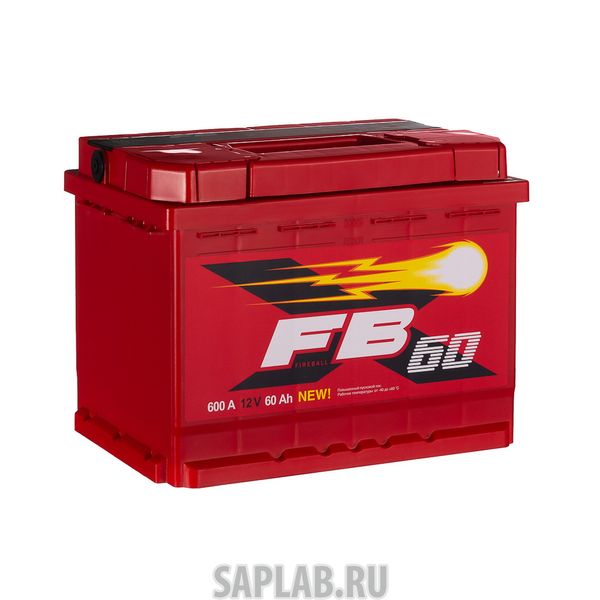 Купить FB 6СТ60VLR Аккумулятор FB 60 А/ч ОБР 242х175х190 EN600 FB 6СТ-60VLR