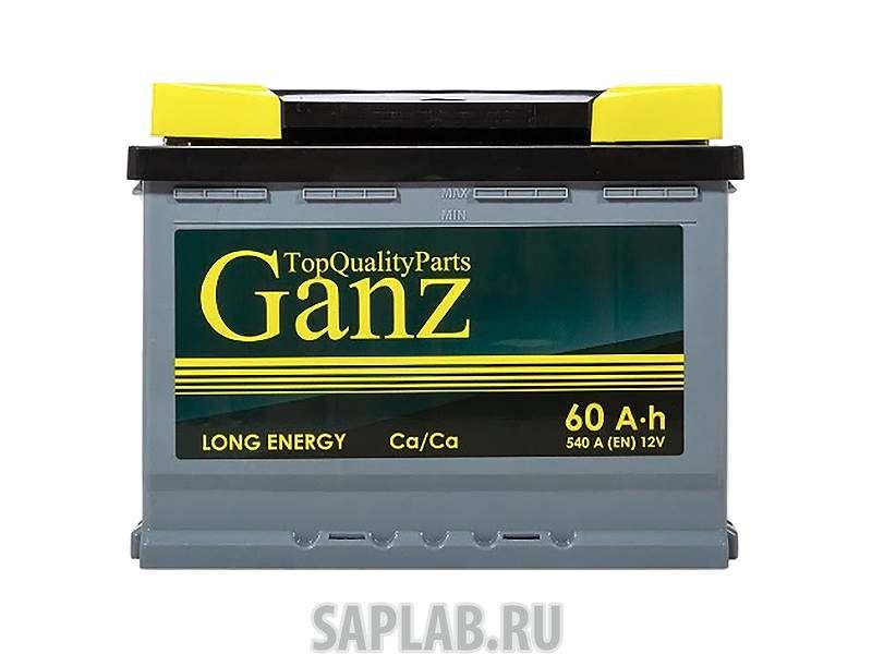 Купить GANZ GANZ603R Аккумулятор GANZ 60 А/ч ОБР 242x175x190 EN540 ganz603r