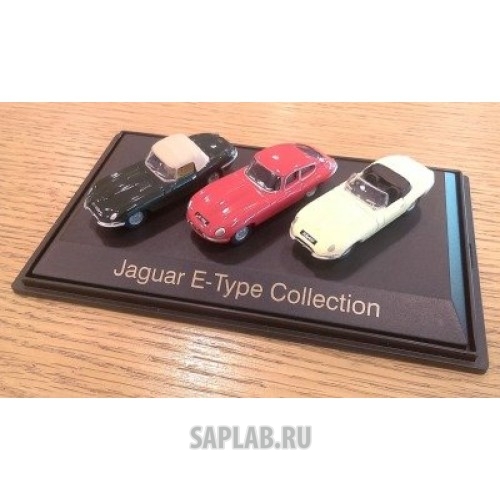 Купить Jaguar JBDC870NAZ Набор из трех моделей Jaguar E-Type Set, Scale Model 1:76, артикул JBDC870NAZ