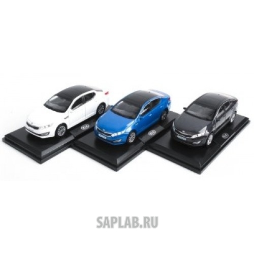 Купить Kia 99F70AQ711BU Модель автомобиля Kia Optima, синяя, масштаб 1:38, артикул 99F70AQ711BU