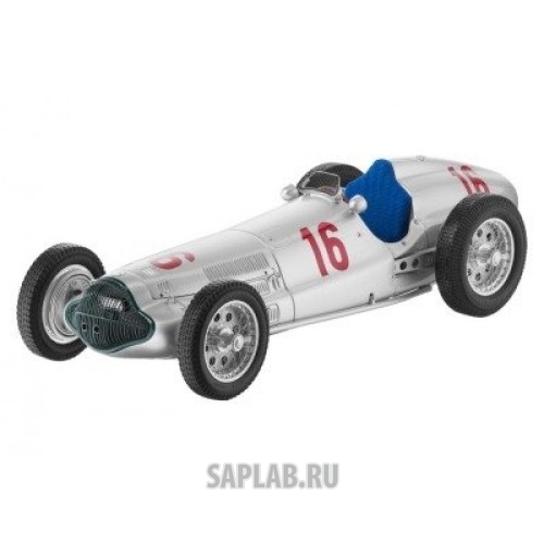 Купить MERCEDES B66040609 Модель Mercedes-Benz W154, German GP, start number 16, Seaman, 1938, Silver, Scale 1:18