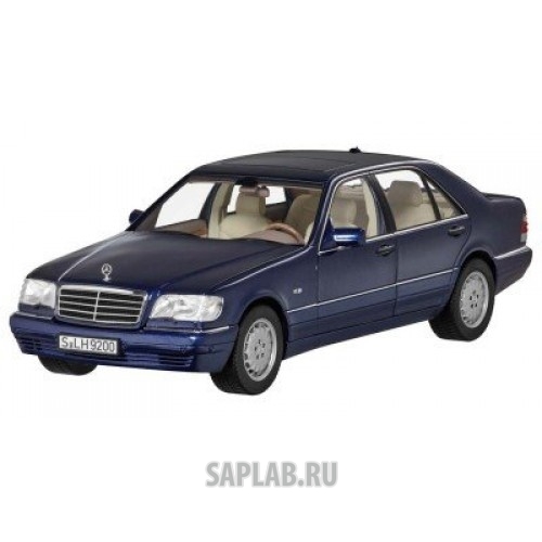 Купить MERCEDES B66040632 Модель Mercedes-Benz S 500 L, V140, 1994-1998, Azurite Blue, 1:18 Scale, артикул B66040632