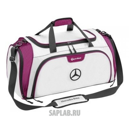 Купить MERCEDES B66450154 Спортивная сумка Mercedes-Benz Golf Sports Bag, White/Plum