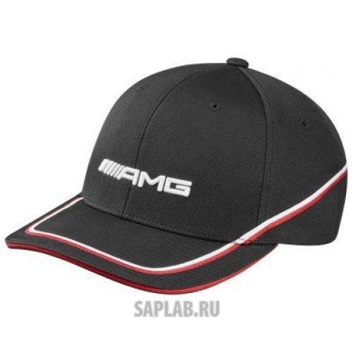 Купить MERCEDES B66952886 Мужская бейсболка Mercedes-Benz Men’s cap, AMG, black / red / white, артикул B66952886