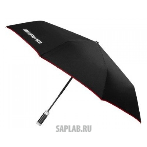 Купить MERCEDES B66953676 Складной зонт Mercedes-Benz AMG Compact Umbrella, Black