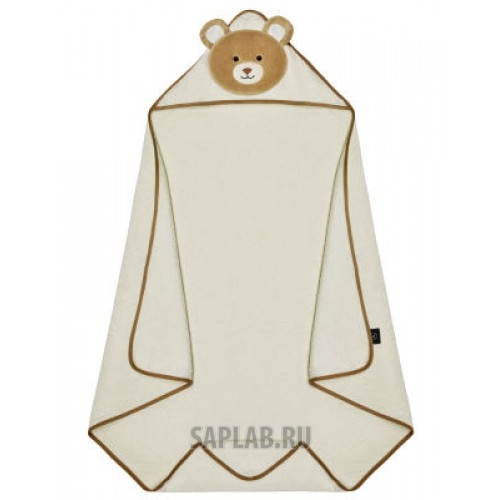 Купить MERCEDES B66953691 Детское полотенце-капюшон Mercedes-Benz Carl Hooded Towel, Cream / Beige