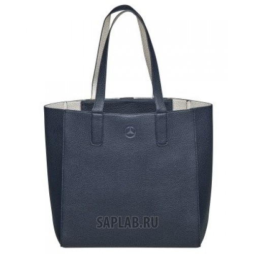 Купить MERCEDES B66953714 Сумка для покупок Mercedes-Benz Shopper, Blue / Silver-coloured