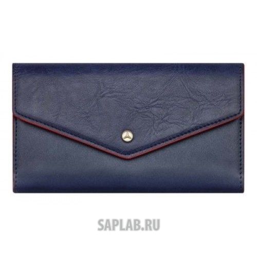 Купить MERCEDES B66953728 Женский кошелек Mercedes-Benz Wallet, Blue, Polyurethane