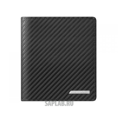 Купить MERCEDES B66954552 Кожаный футляр для кредитных карт Mercedes-Benz Credit Card Wallet, AMG, Black, Carbon Leather, артикул B66954552