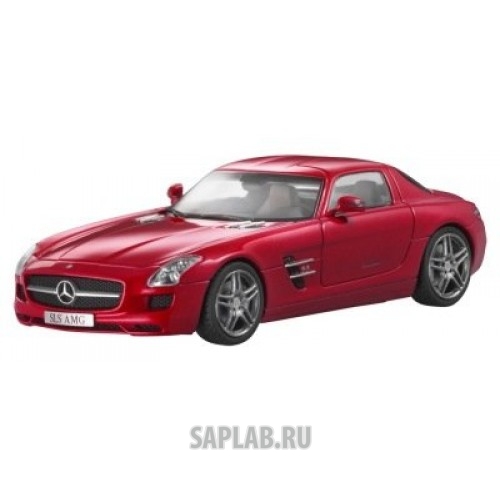 Купить MERCEDES B66960025 Модель Mercedes-Benz SLS AMG C197, AMG Le Mans Red, 1:43 Scale