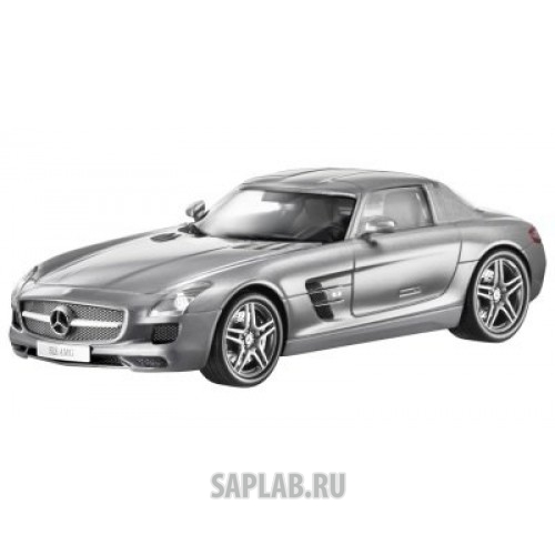 Купить MERCEDES B66960043 Модель Mercedes-Benz SLS AMG, Silver, Scale 1:18