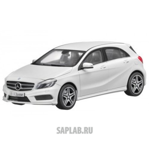 Купить MERCEDES B66960126 Модель Mercedes-Benz A-Class AMG 2012, White, Scale 1:18, артикул B66960126