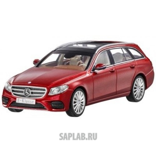 Купить MERCEDES B66960382 Модель Mercedes-Benz E-Class Estate, AMG Line, Designo Hyacinth Red Metallic, Scale 1:43, артикул B66960382