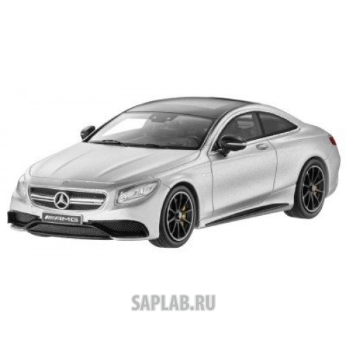 Купить MERCEDES B66960400 Модель автомобиля Mercedes-AMG S 63 Coupé, Iridium Silver Magno, Scale 1:43