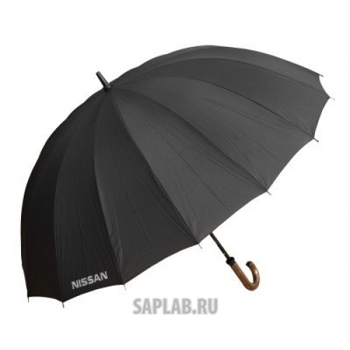 Купить NISSAN 999BIGUMBR Зонт-трость Nissan Stick Umbrella, Extra Strong, Black