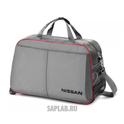 Купить NISSAN 999SK13452 Сумка дорожная на колесиках Nissan Travel Wheeled Bag, Grey, артикул 999SK13452