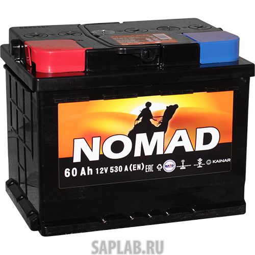 Купить NOMAD 060133201021109110RЧЧ Аккумулятор легковой «NOMAD» 60 Ач п/п