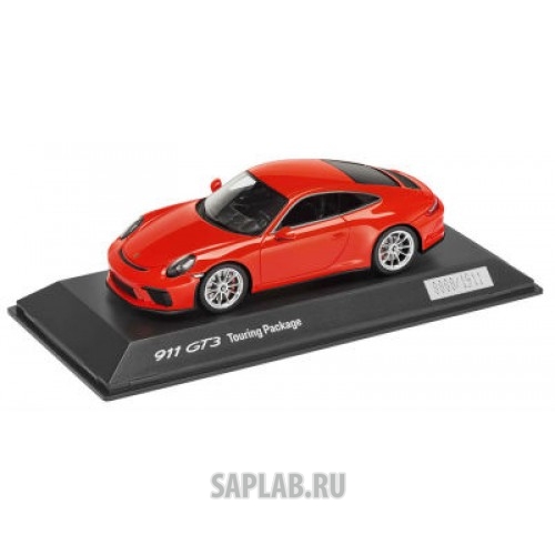 Купить Porsche WAP0201640J Модель автомобиля Porsche 911 GT3 Touring Package, Lava Orange, 1:43, Limited Edition