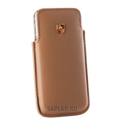 Купить Porsche WAP0300150E Кожаный чехол для iPhone 5 Porsche Case for iPhone 5, Cognac, артикул WAP0300150E