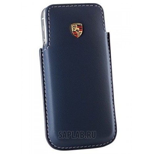 Купить Porsche WAP0300160E Кожаный чехол для iPhone 5 Porsche Case for iPhone 5, Yachting blue