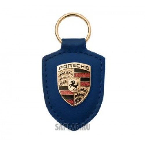 Купить Porsche WAP0500950D Брелок для ключей с гербом Porsche Crest Keyring, Blue 2012, артикул WAP0500950D