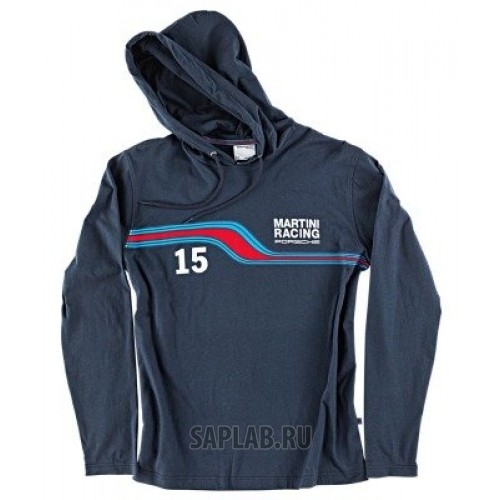 Купить Porsche WAP92000S0F Мужская толстовка с капюшоном Porsche Men’s hooded T-shirt – Martini Racing, артикул WAP92000S0F