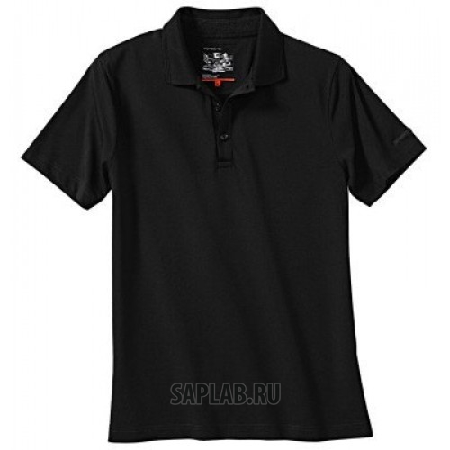 Купить Porsche WAP94300S0G Мужское поло Porsche Polo Shirt Men – 911 Collection, Black, артикул WAP94300S0G