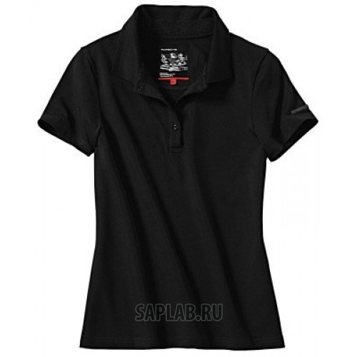 Купить Porsche WAP9440XS0G Женское поло Porsche Women’s Polo Shirt, 911 Collection, Black, артикул WAP9440XS0G