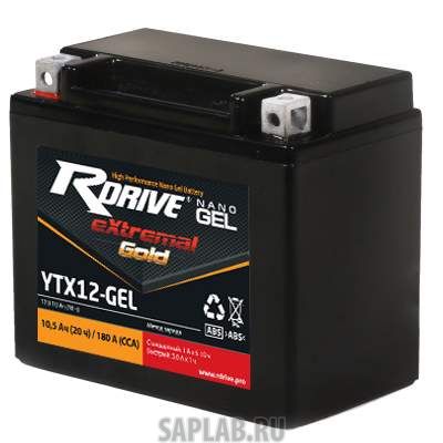Купить RDRIVE YTX12GEL Аккумулятор RDRIVE GOLD YTX12-GEL