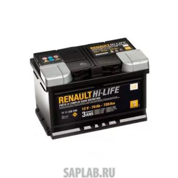 Купить RENAULT 7711230453 Батарея Аккумуляторная 80ah (С Электроли RENAULT