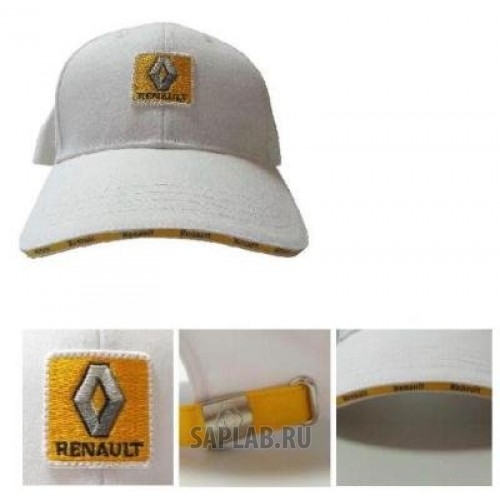 Купить RENAULT 7711546600 Бейсболка Renault Baseball Cap White, артикул 7711546600