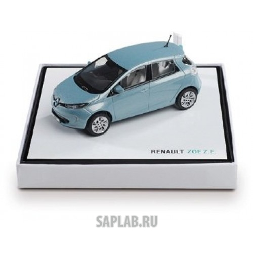 Купить RENAULT 7711573705 Модель автомобиля Renault Zoe Z.E. 1/43 Blue, артикул 7711573705
