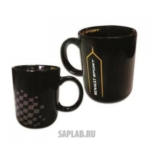 Купить RENAULT 7711576429 Керамическая кружка Renault Sport Mug, Black, артикул 7711576429
