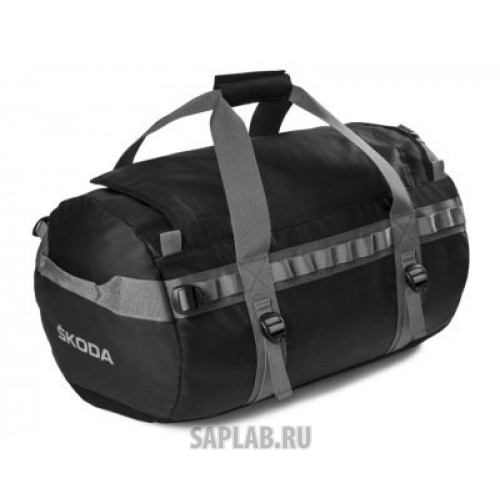 Купить Skoda 000087300H Небольшая дорожная сумка Skoda Travel Bag, Small, Black/Gray