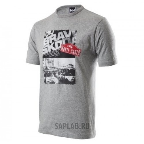 Купить Skoda 3U0084200A8XP Мужская футболка Skoda Men’s T-Shirt Monte-Carlo, артикул 3U0084200A8XP