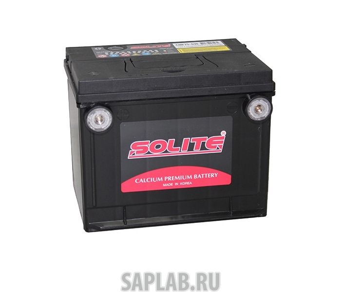 Купить SOLITE 75650 Аккумулятор SOLITE 75-650 (75L 650A 230x175x186)