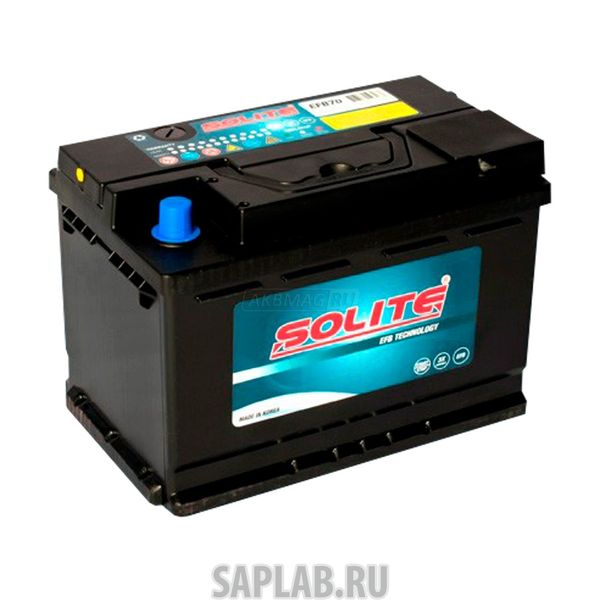Купить SOLITE EFB70R680A Аккумулятор SOLITE EFB 70R 680A 276x175x190