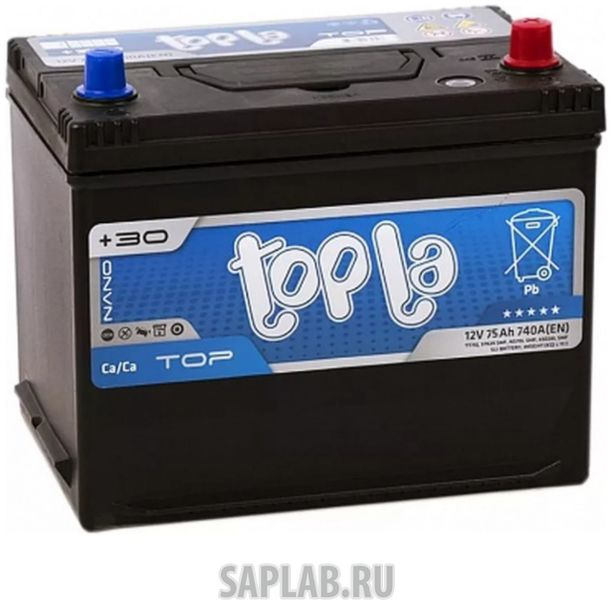 Купить TOPLA TOP75R740A Аккумулятор Topla Top 75R 740A 260x175x220