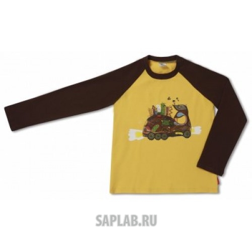 Купить TOYOTA TMDR20B128 Детский логнслив реглан Toyota Kids Longsleeve Shirt, Yellow-Brown, артикул TMDR20B128