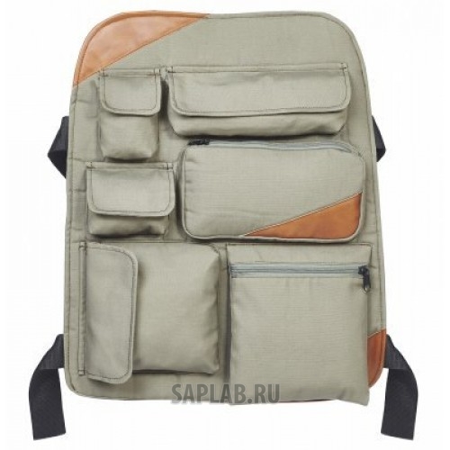 Купить TOYOTA TMLCL01LC200 Органайзер на сидение Toyota Land Cruiser 200 Multi Bag, Khaki - Light Brown, артикул TMLCL01LC200