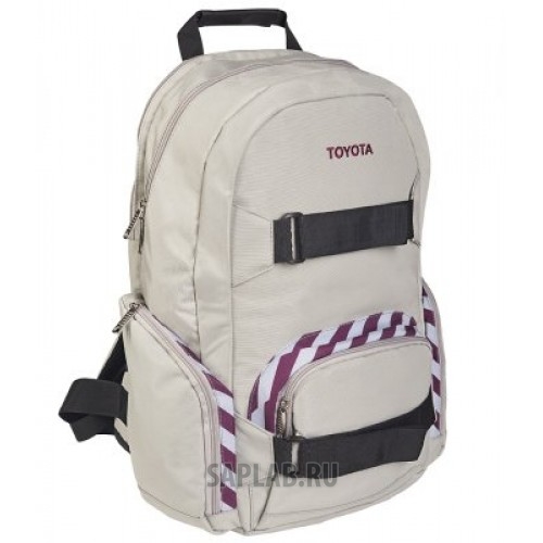 Купить TOYOTA TMSUV01BPACK Рюкзак Toyota Backpack, Weekend, Beige, артикул TMSUV01BPACK