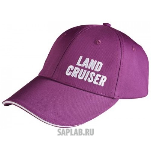Купить TOYOTA TMSUV01CAP Бейсболка Toyota Land Cruiser Baseball Cap, Weekend, Purple, артикул TMSUV01CAP