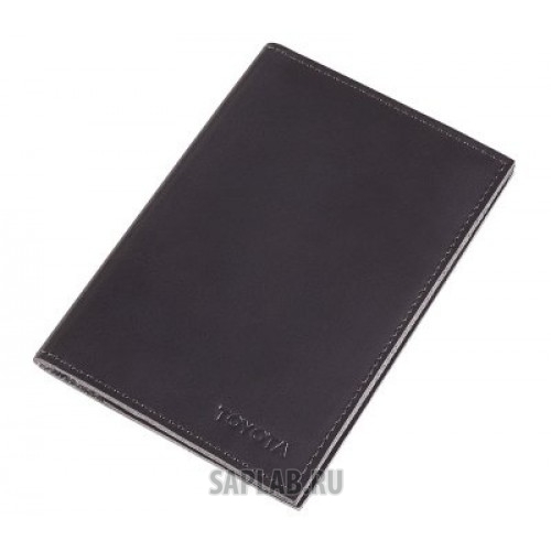 Купить TOYOTA TMSUV01DOC Кожаная обложка для автодокументов Toyota Leather Document Case, Grey, артикул TMSUV01DOC