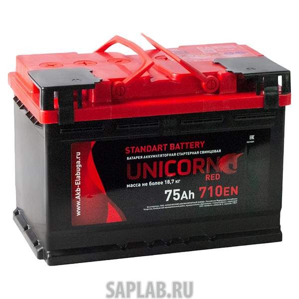 Купить UNICORN 75R710A Аккумулятор UNICORN RED 75R 710A 278x175x190