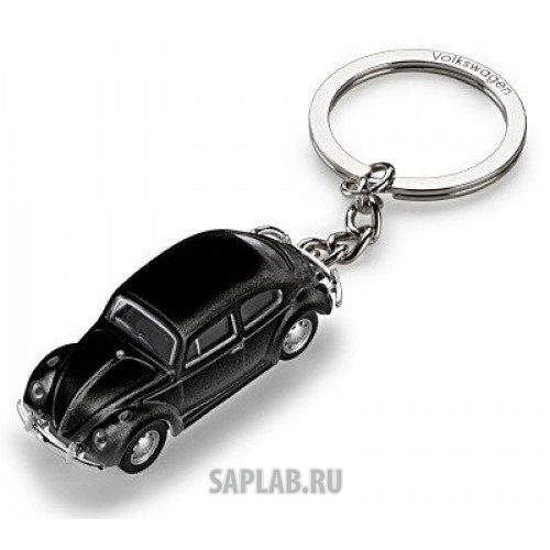 Купить Volkswagen 000087010ASJKA Брелок для ключей Volkswagen Beetle 3D, Classic Key Tag, артикул 000087010ASJKA