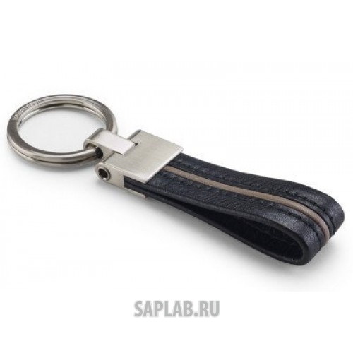Купить Volkswagen 000087011HGXU Брелок на кожаном ремешке Volkswagen Business Keyring, Leather-Metall, артикул 000087011HGXU